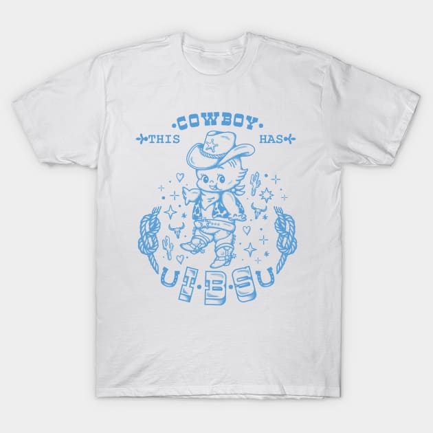 IBS Cowboy T-Shirt by The Gumball Machine